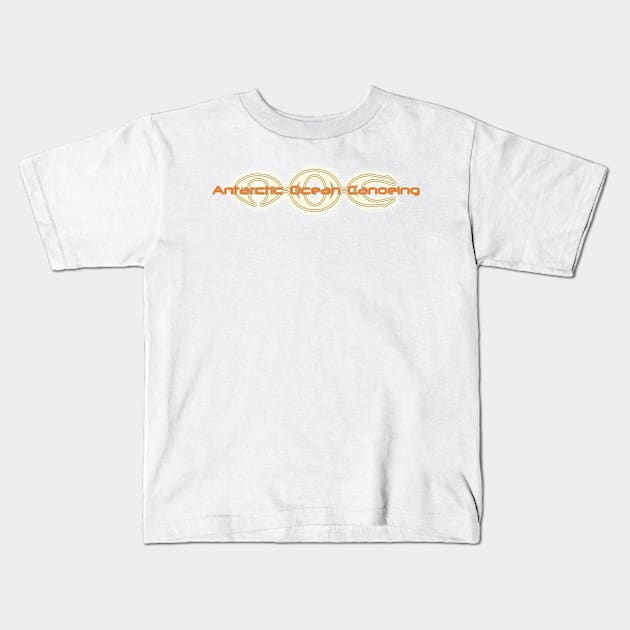 Antarctic Canoeing Kids T-Shirt by TBM Christopher